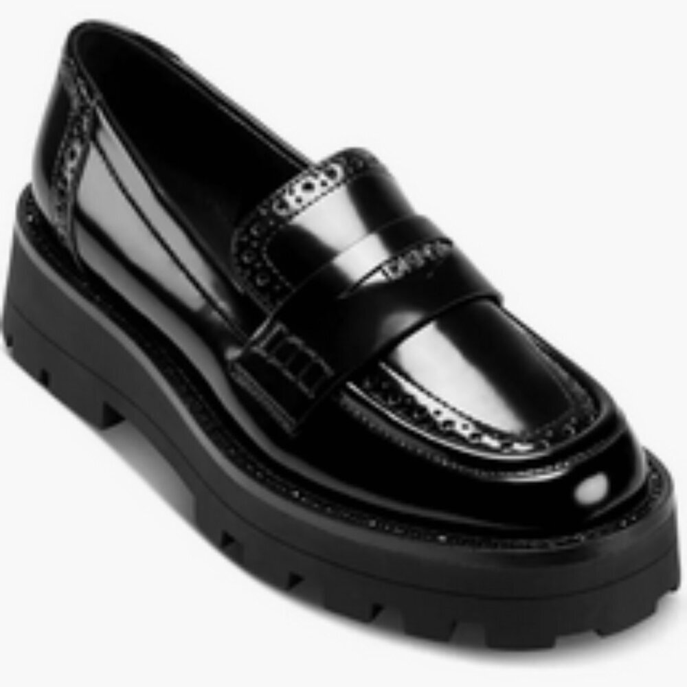 DKNY Sahana Platform Penny Loafer. Sz: 7